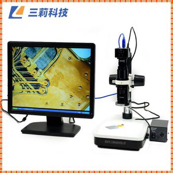 工业视频显微镜 工业数码显微镜 单筒CCD工业显微镜